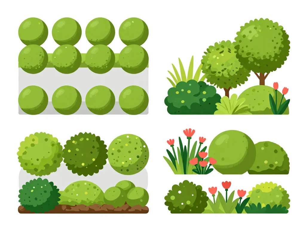 Arbustes boule aménagement tous styles