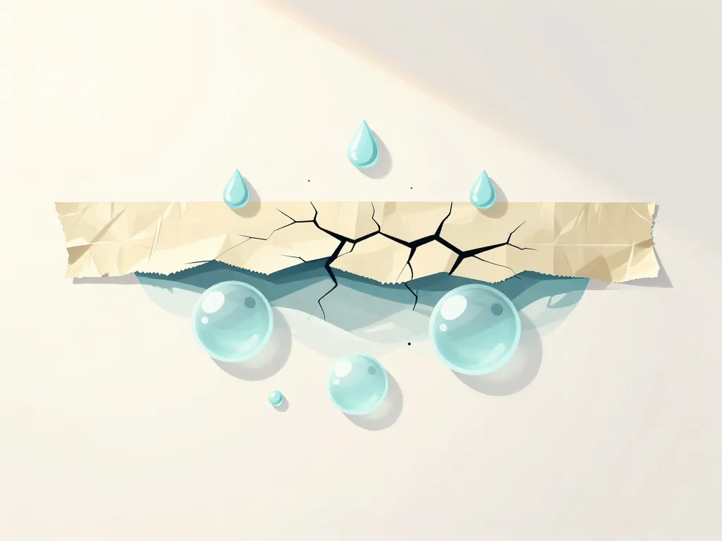 causes bandes placo qui se décolle après peinture