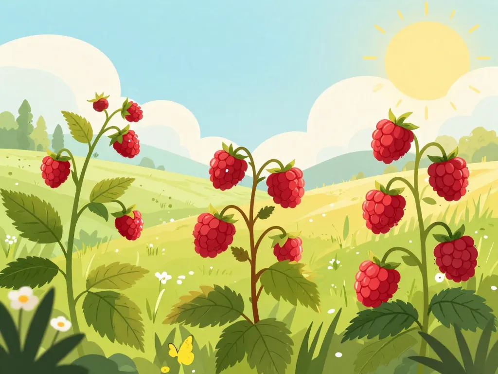 cueillette framboise saison ripening