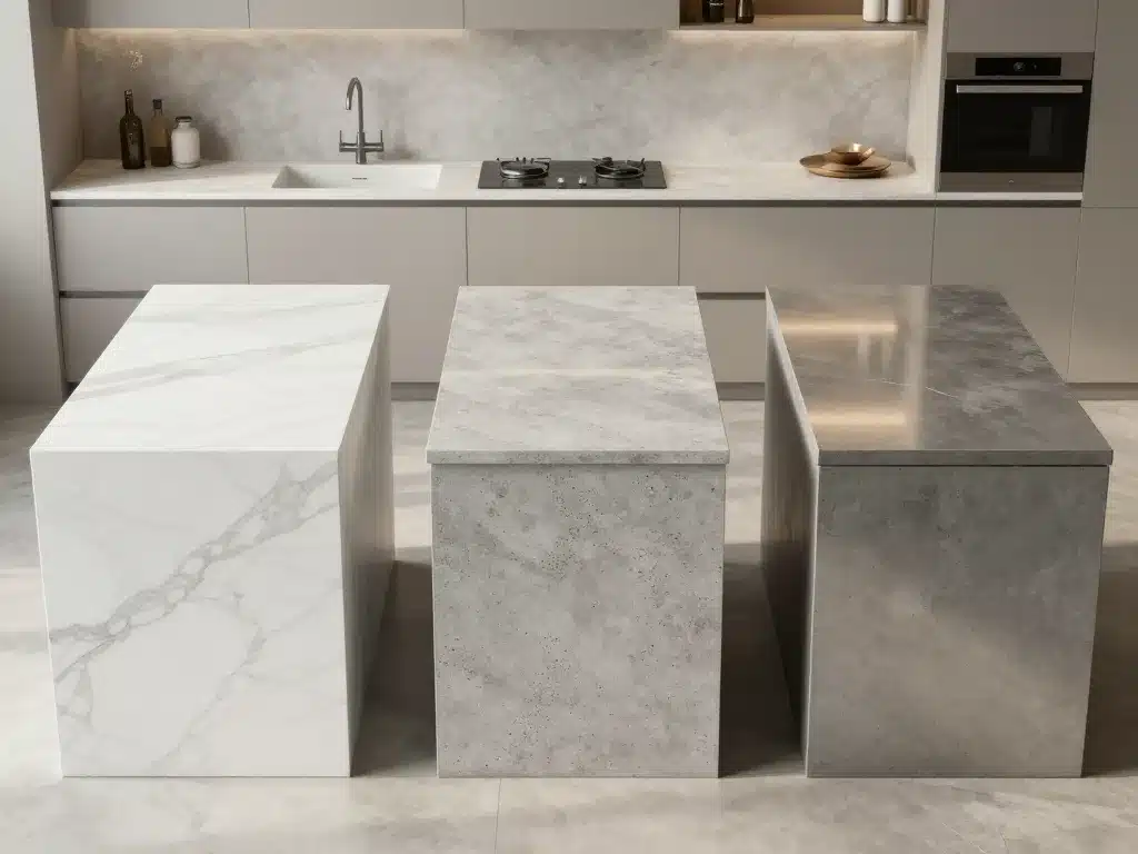 textures et coloris dekton plan de travail cuisine