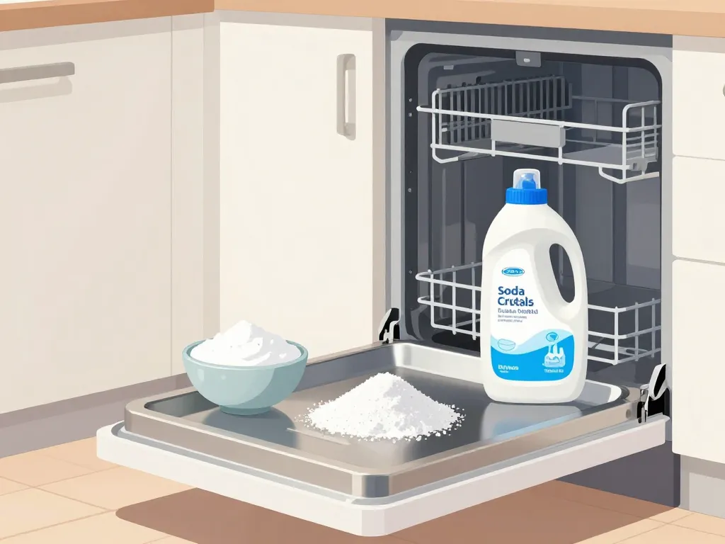 en panne de pastille lave vaisselle bicarbonate vinaigre dépannage