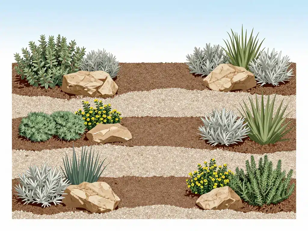 aménagement fleur sud résistant sécheresse
