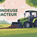 meilleur tondeuse tracteur moderne jardin verdoyant
