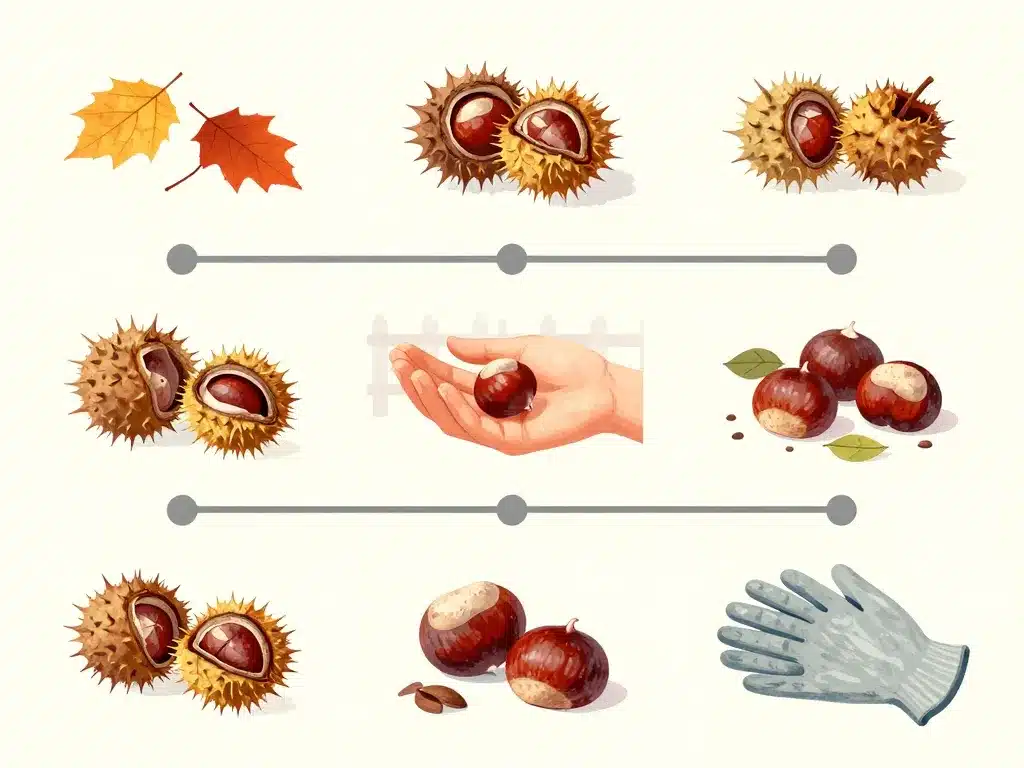 où ramasser des châtaignes autour de moi saison légale bonnes pratiques