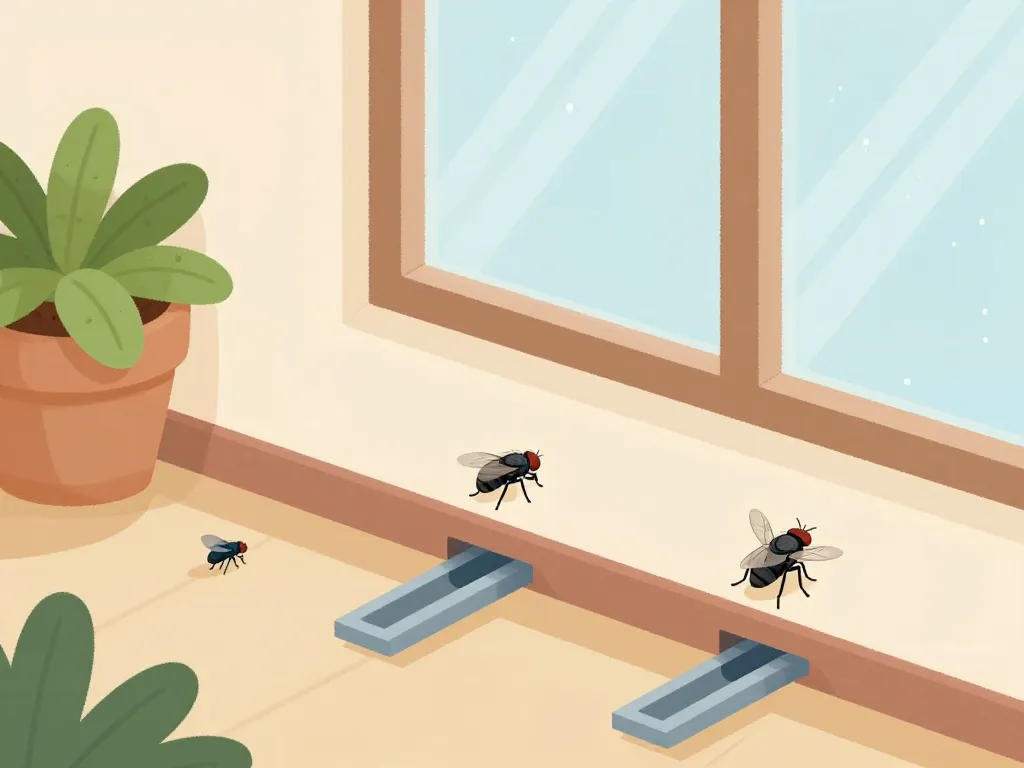 différents types petite mouche d'humidité emplacement