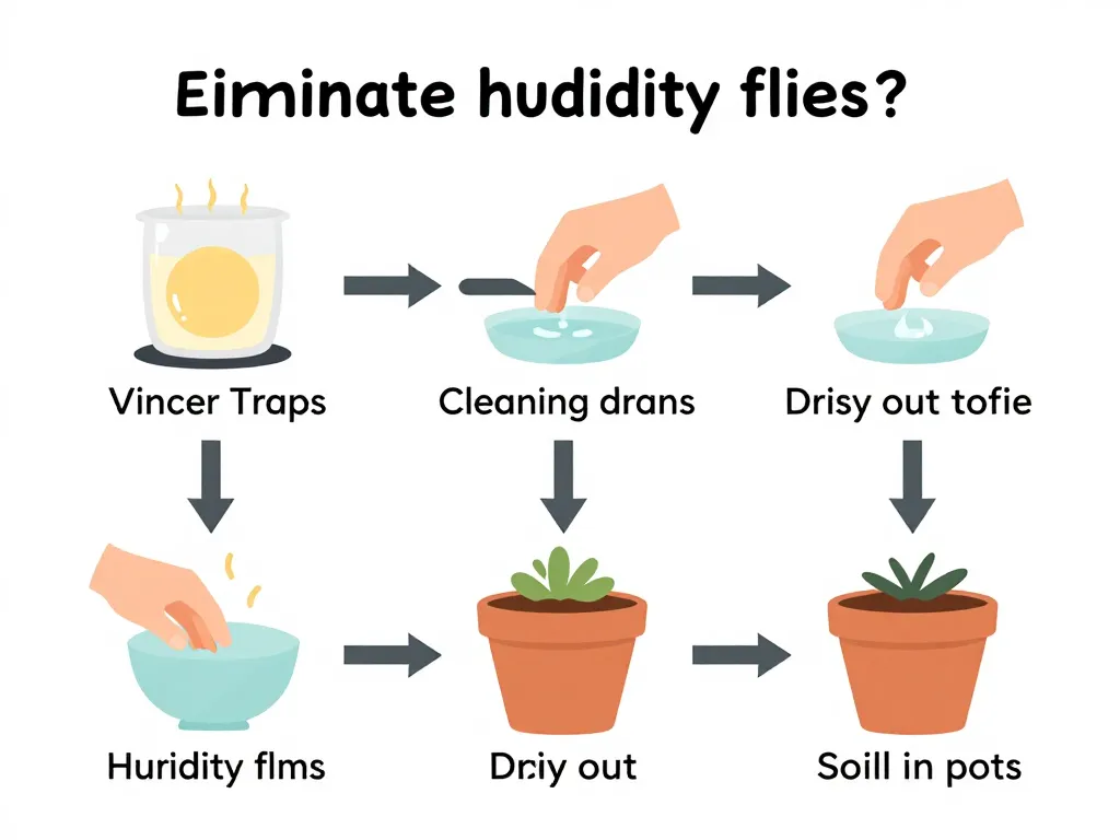 remèdes petite mouche d'humidité maison