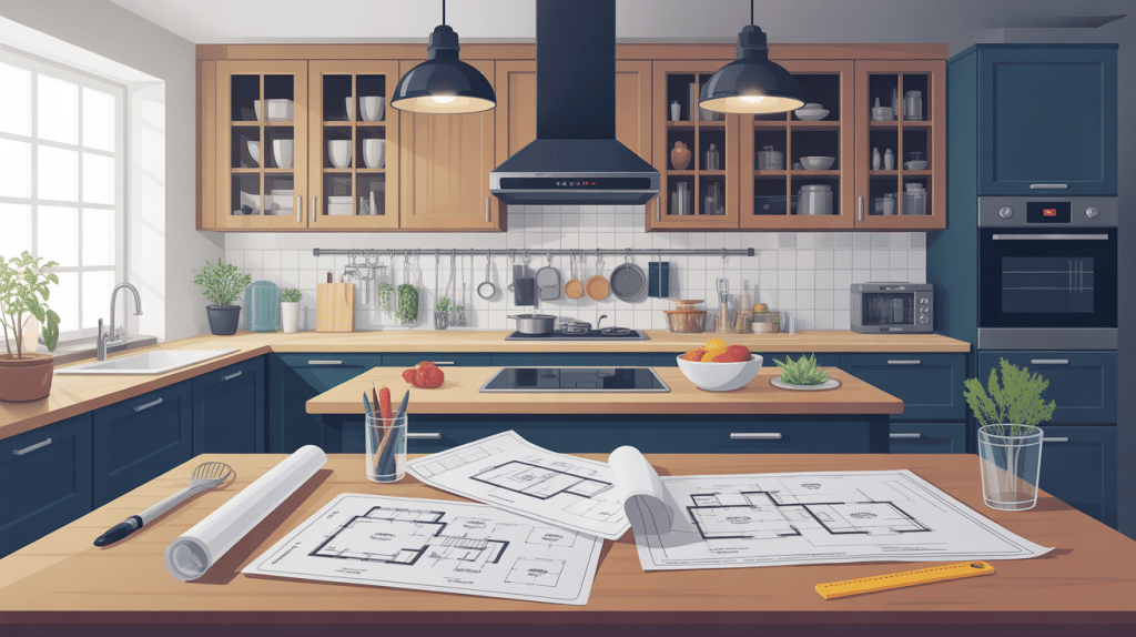 plan de cuisine gratuit pdf illustré ambiance créative