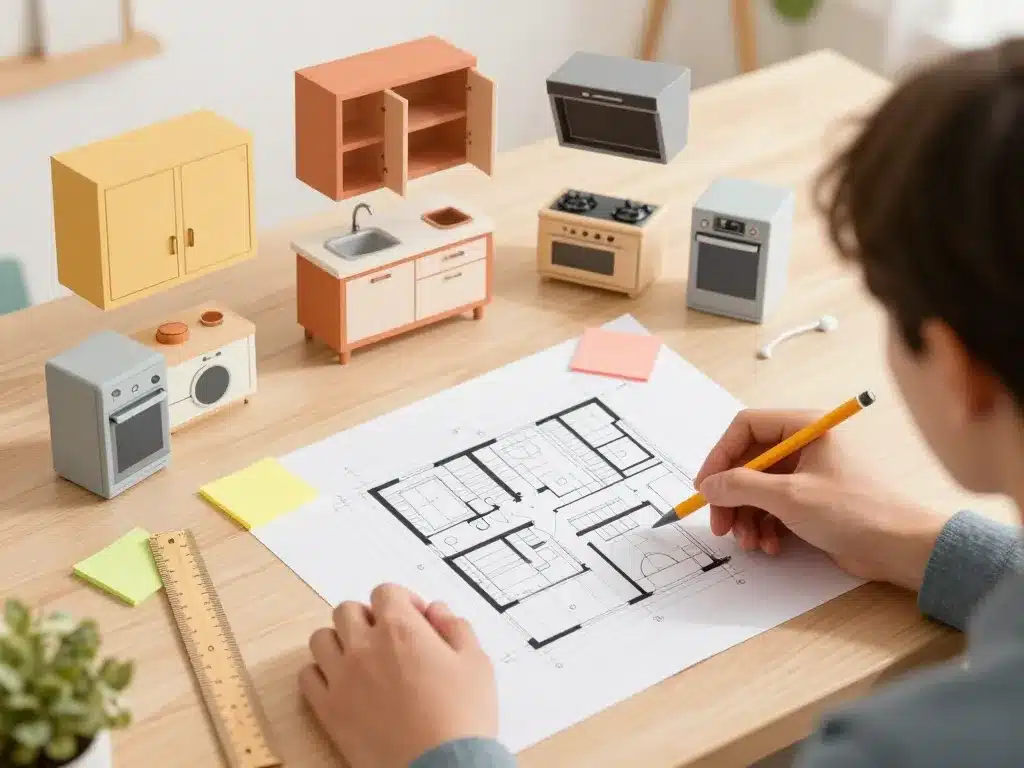 plan de cuisine gratuit pdf ajustement sur papier