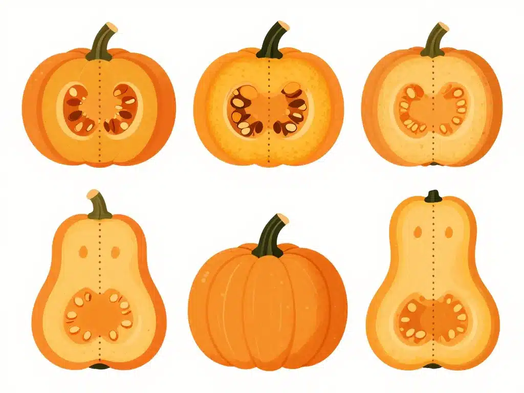 poid potiron part comestible infographic