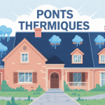 Schéma explicatif pont thermique moisissure maison