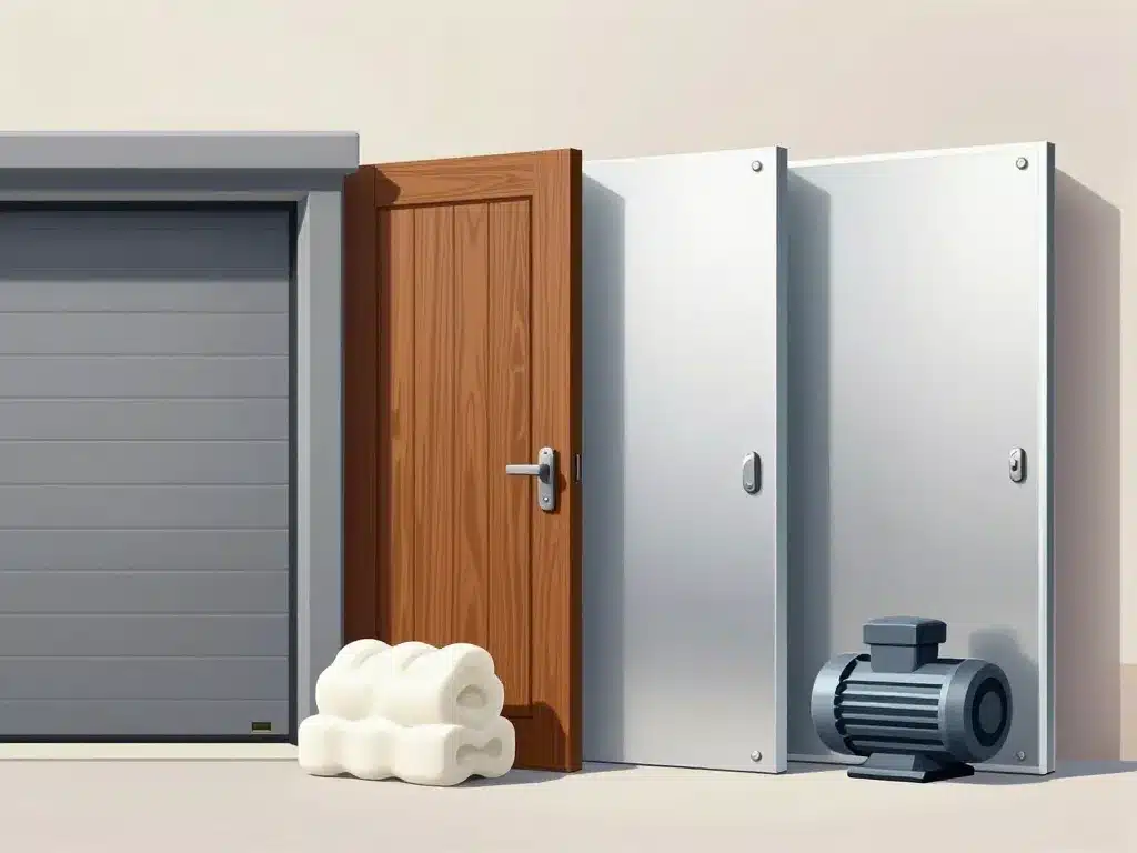 prix de porte de garage basculante matériaux et options