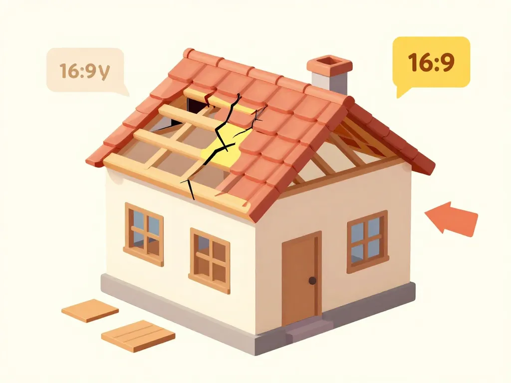 Diagramme diagnostic pour renforcer une charpente