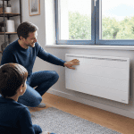chauffage individuel electrique design sous fenêtre