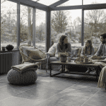 comment chauffer une veranda moderne en hiver