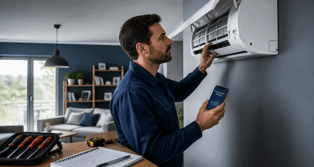 Consommation electrique climatiseur reversible ajustement