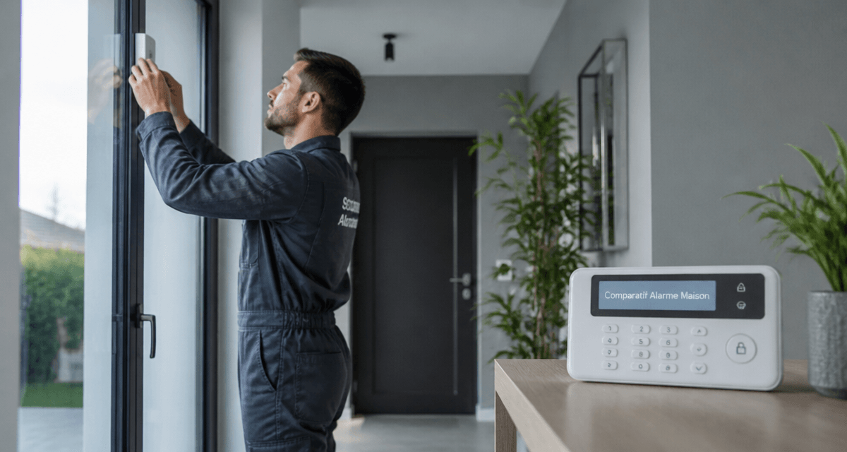 installation alarme maison prix pose détecteur