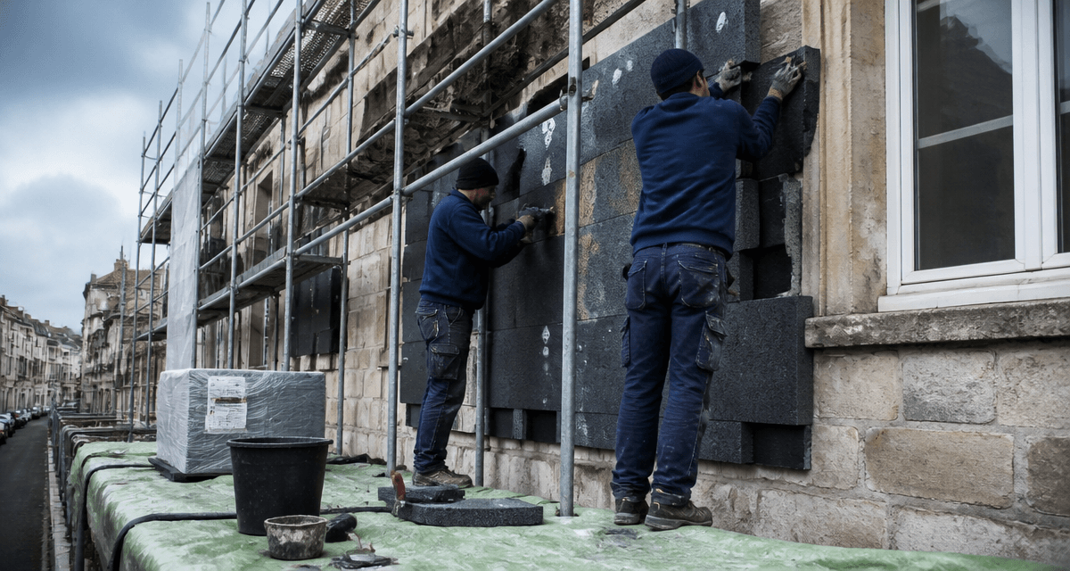 obligation isolation extérieure immeuble ancien ouvriers