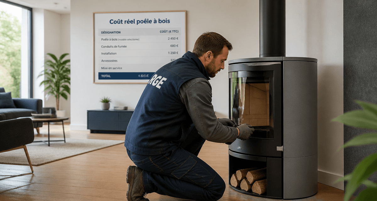 poele a bois cout installateur devis