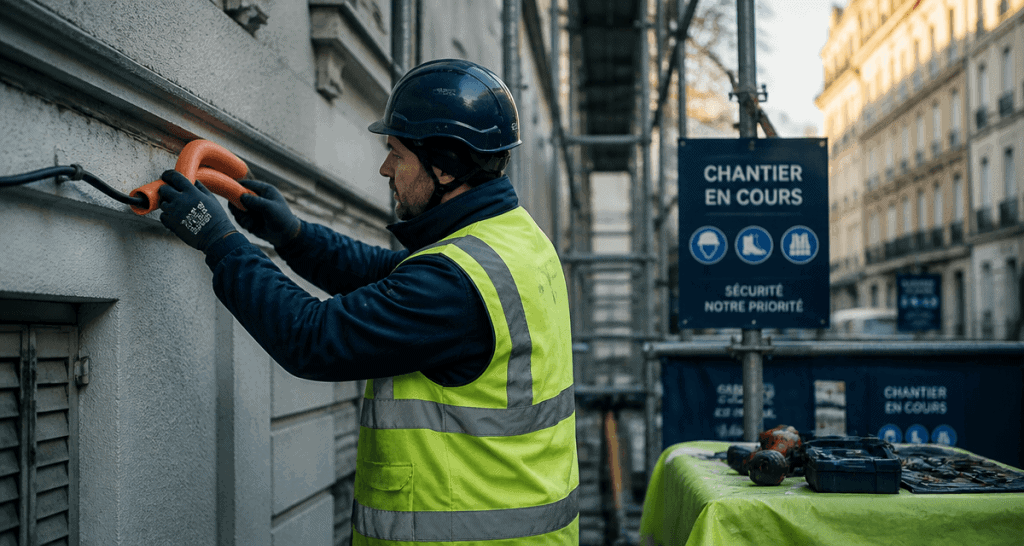 protection cable edf façade tarif ouvrier gaine