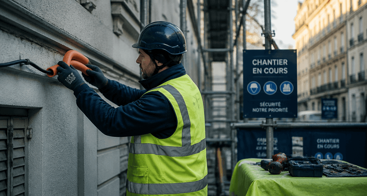 protection cable edf façade tarif ouvrier gaine