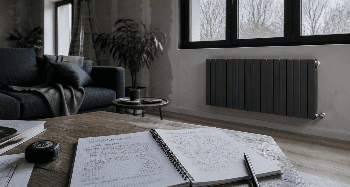 radiateur à inertie consommation sous fenêtre
