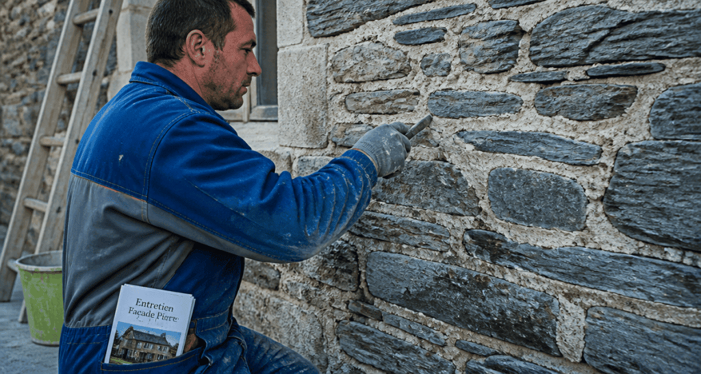 artisan facade pierre apparente restauration