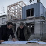 Surélévation maison et voisinage architecte sur chantier