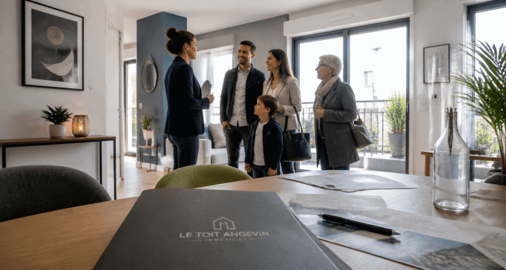 toit angevin famille visite appartement