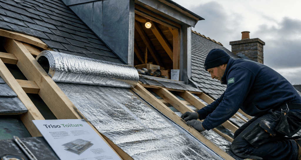 triso toiture avis isolant mince sur toiture ardoise