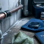Colmater une fuite d eau sous pression : tuyau cuivre et ruban auto-amalgamant