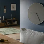 Horloges design : grande horloge silencieuse bois ou métal, intérieur moderne