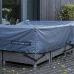 Housse pour mobilier de jardin 600D Oxford, protection pluie et vent