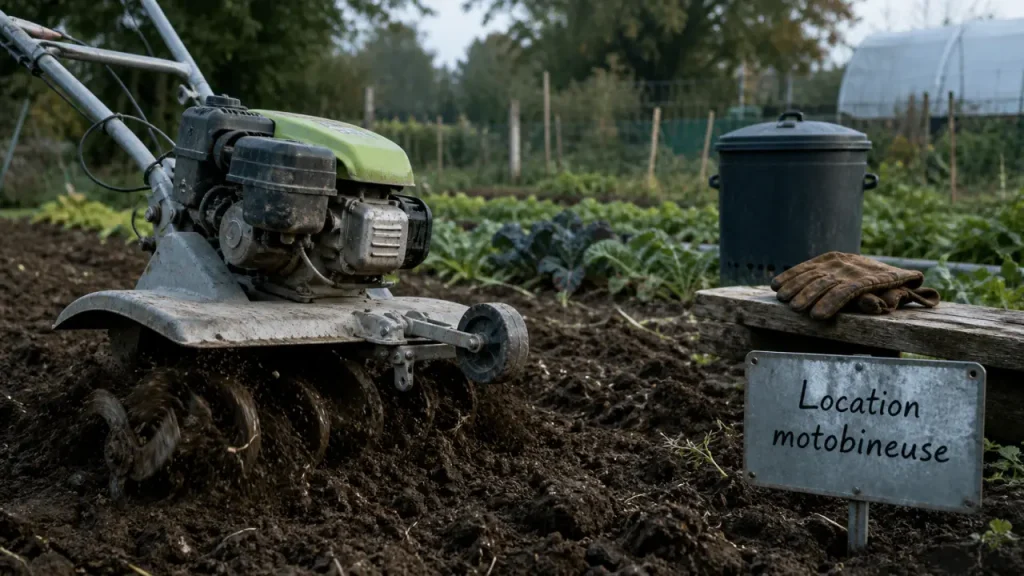 Location motobineuse thermique pour cultiver votre terrain