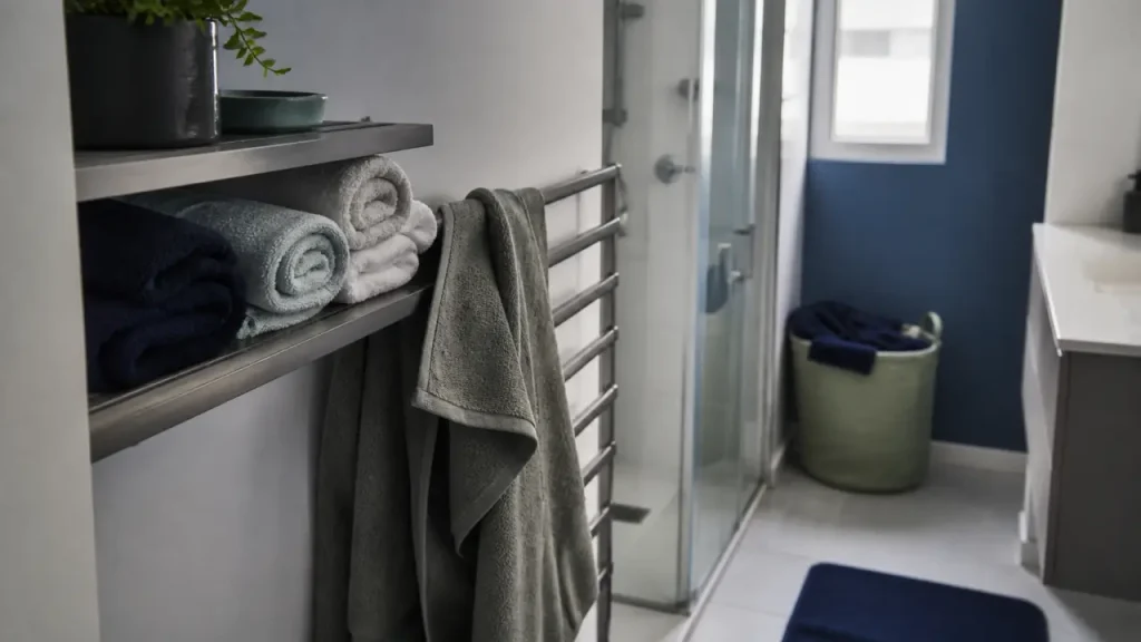 Quel rangement serviette choisir pour gagner de la place, organiser le séchage et garder une salle de bain nette ?