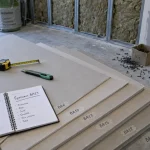 Épaisseur placo BA13 BA15 : plaques de plâtre sur chantier