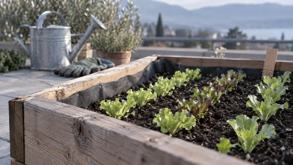 Bac bois pour jardinage : 80 x 80 ou 120 x 240 cm, le bon format dépend de votre espace