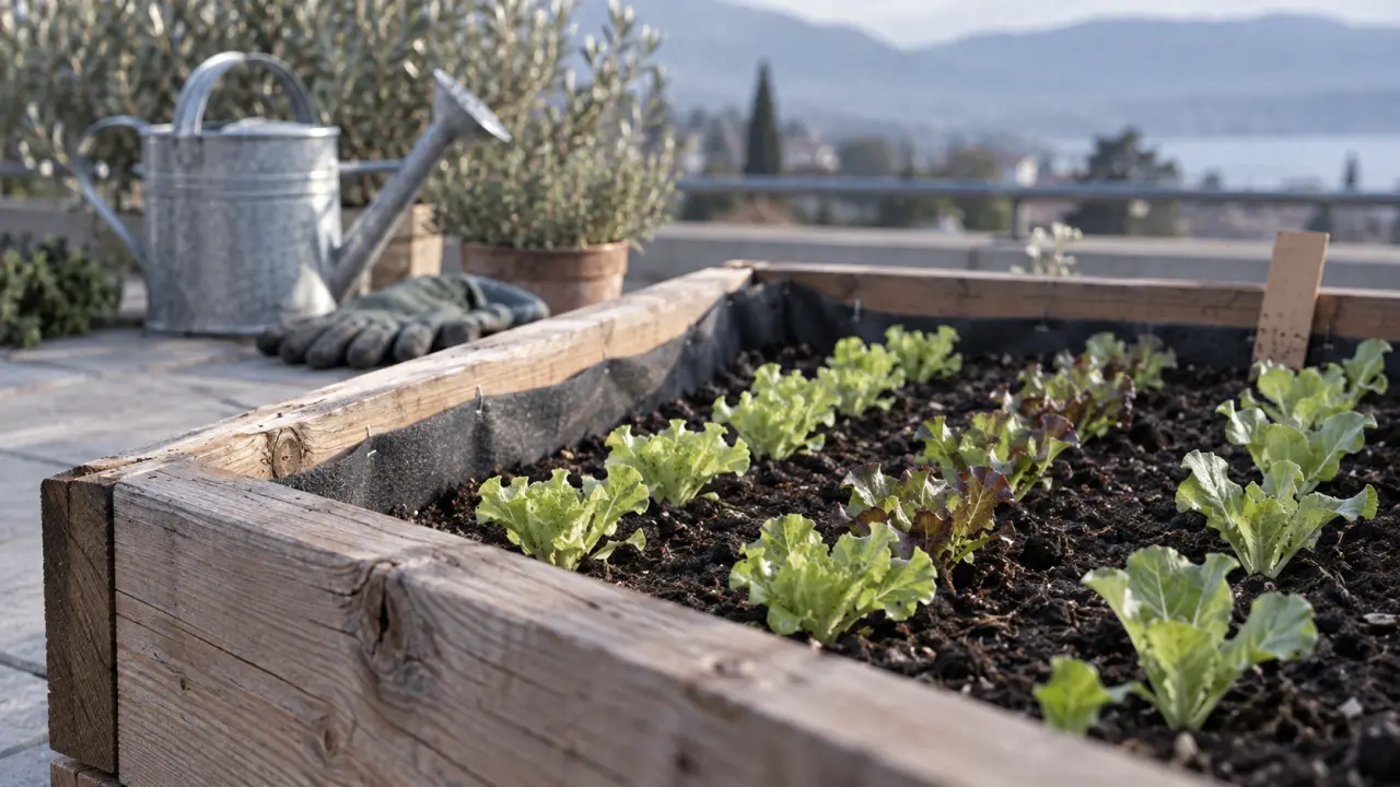 Bac bois pour jardinage avec semis en bacs de 80 x 80 ou 120 x 240